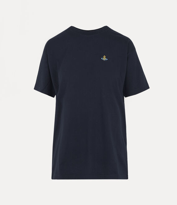 Vivienne Westwood Classic T-shirt Multicolour Orb in Navy